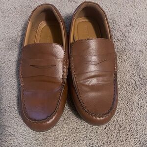 Nordstrom Kid’s Brown Leather Loafers